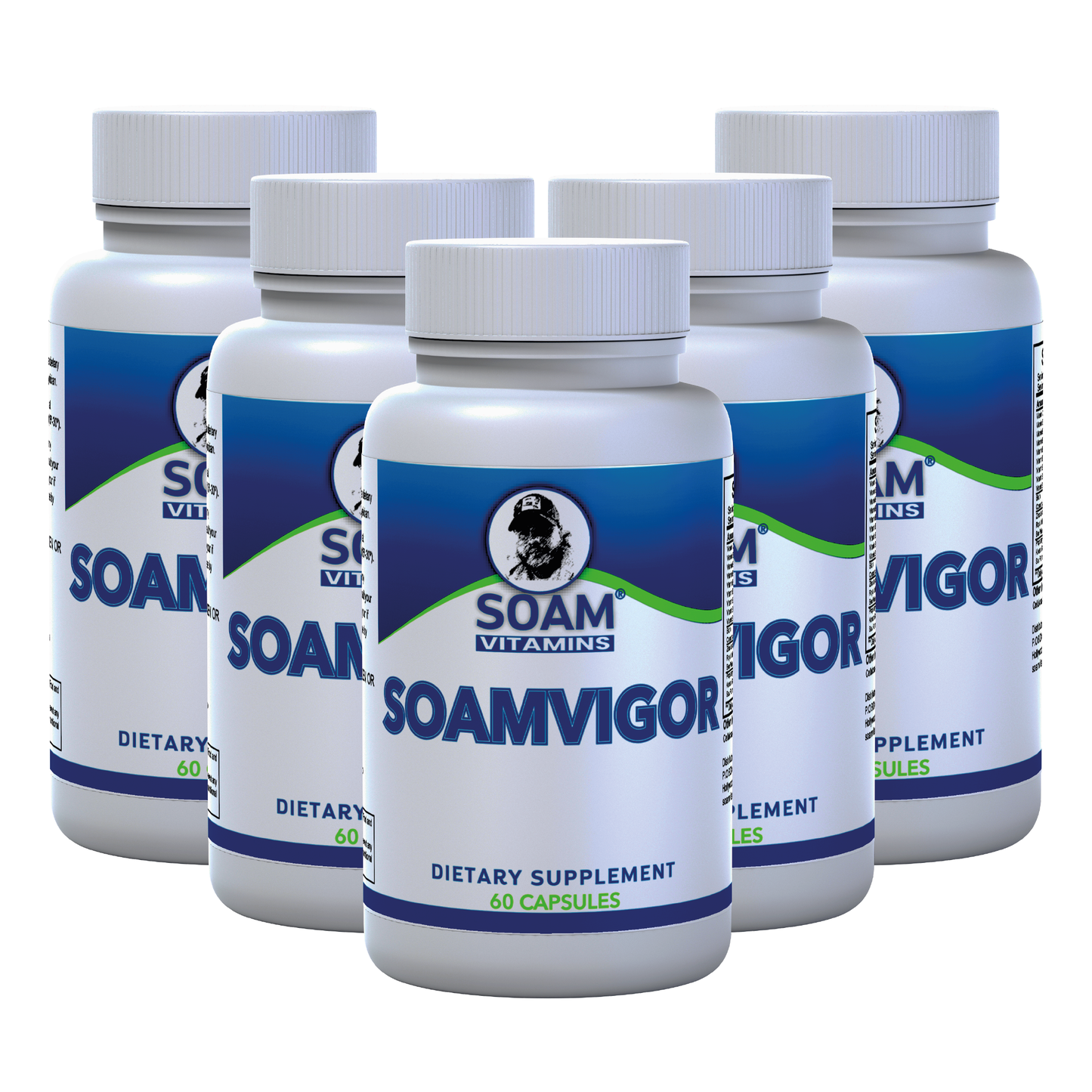 SOAMVIGOR - Multivitamin for Men - Energy Supplements - Vitality and Wellness - Support Immune System - Antioxidant Supplement - SOAM VITAMINS